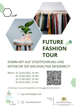 Plakat der Future Fashion Tour