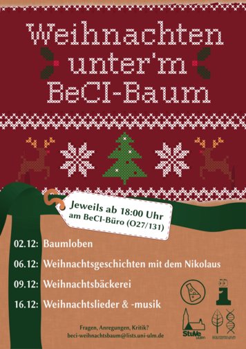 Plakat des BECI-Weihnachtsbaums 2019