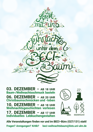 Plakat des BECI-Weihnachtsbaums 2018