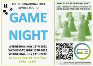 Poster of the Game Night