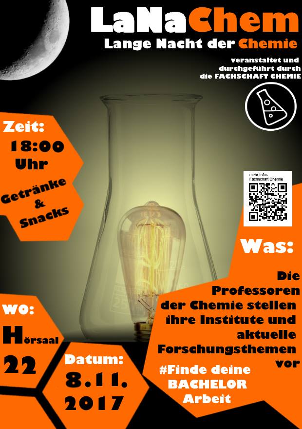 Plakat der LaNaChem 2017 Plakat der LaNaChem 2017