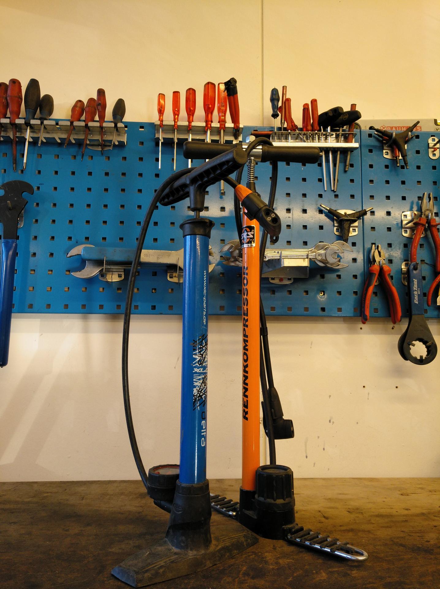 Fahrradpumpe